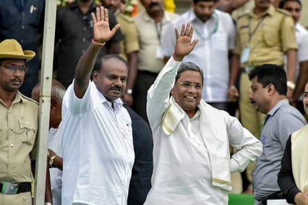 HD Kumaraswamy And Siddaramaiah