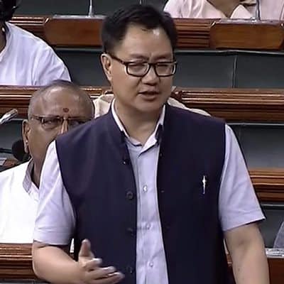 NDA Parliament Kiren Rijiju