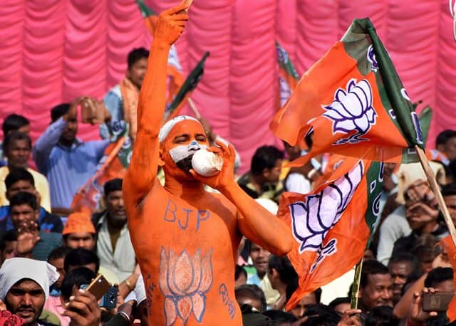 BJP Ahead Of Rivals In Campaigning