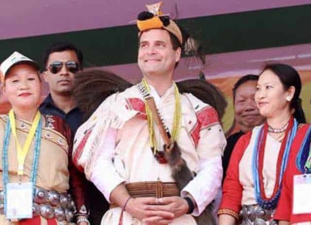 Rahul Gandhi In Arunachal