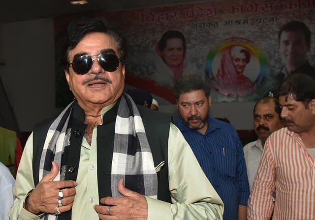 Shatrughan In Congress Office
