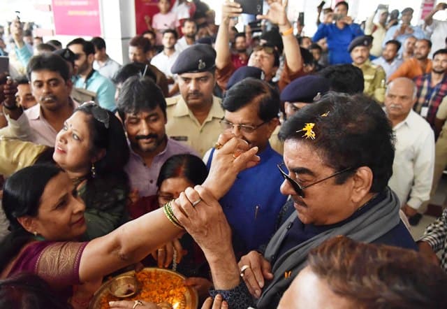 Shatrughan Sinha Arrives In Patna