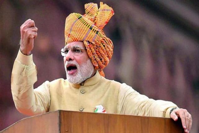 Modi IN combative MOOD