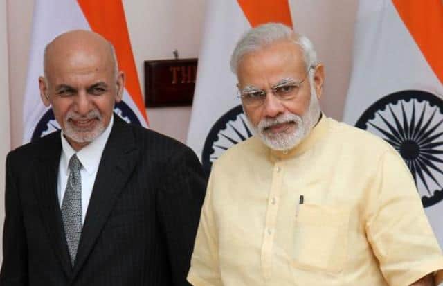 Hamid Karzai And Narendra Modi