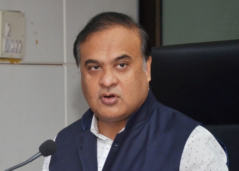 Assam Chief Minister Himanta Biswa Sarma