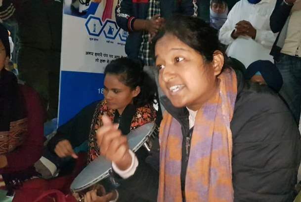 The Protesters at Singhu Border