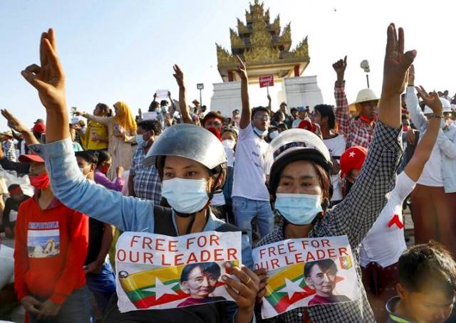 Myanmar Under Its Claws