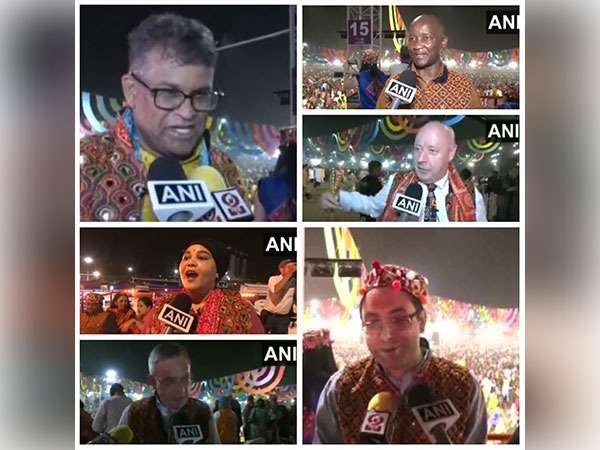 Foreign Envoys Joined India's Culture At Gujarat's Navratri Festival |Lokmarg