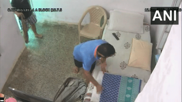 CCTV footage of Satyendar Jain
