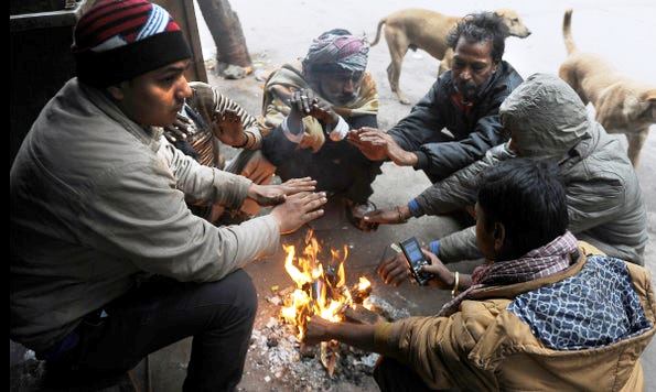 Cold Wave To Continue In Northwest India