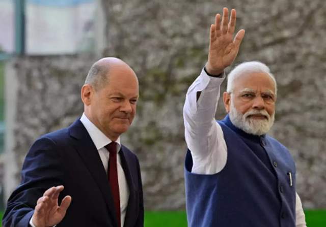 Modi Holds Talks With German Chancellor Olaf Scholz