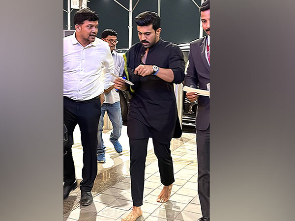 Oscar 2023: Ram Charan Heads To US, Spotted Barefoot At Airport