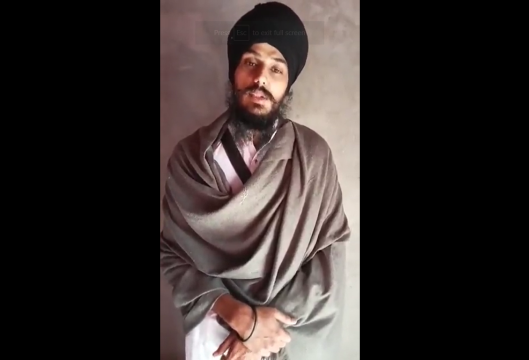 Amritpal Singh's Video