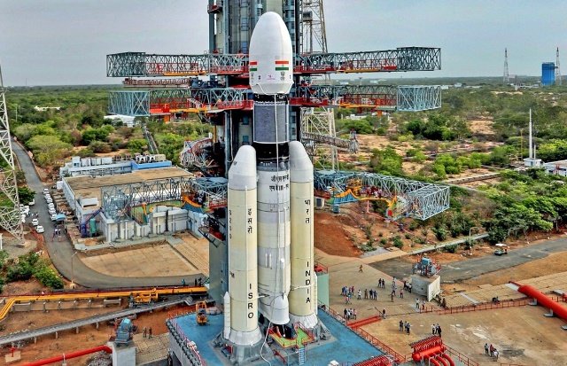ISRO Launches India's Largest LVM3 Rocket From Sriharikota