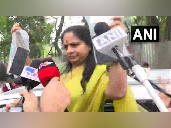 K Kavitha Arrives At ED Office For Questioning
