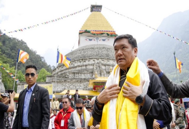 CM Khandu Attends Event in arunachal