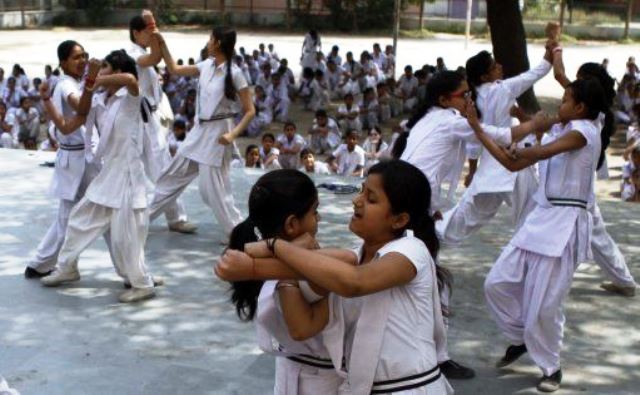 UP Govt Schools Self Defence Training For girls