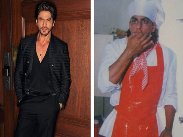 SRK bakes pizza