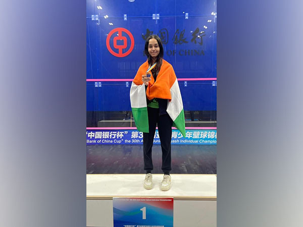 Indian squash player Anahat Singh clinched gold