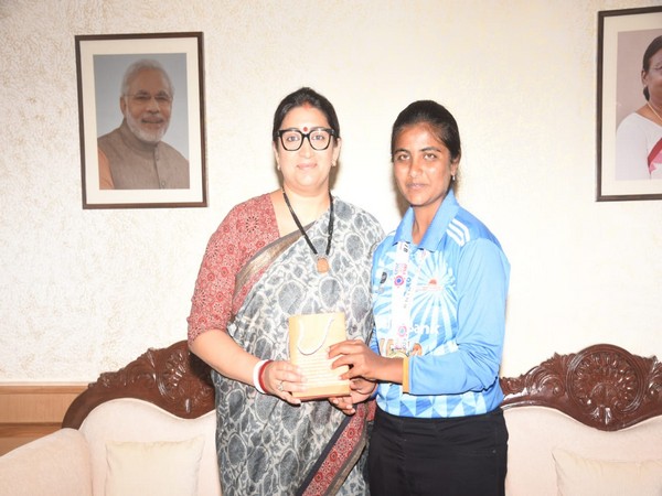 Indian women's blind cricket team Gold medal Smiriti Irani