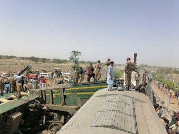 Pakistan Train Derailment In Sindh