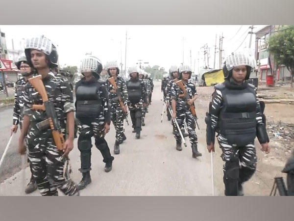 Paramilitary forces Nuh Haryana