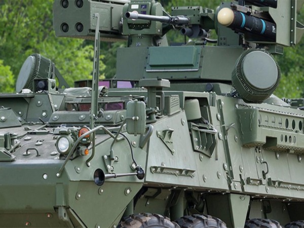 Stryker armoured fighting vehicle's air defence system version US