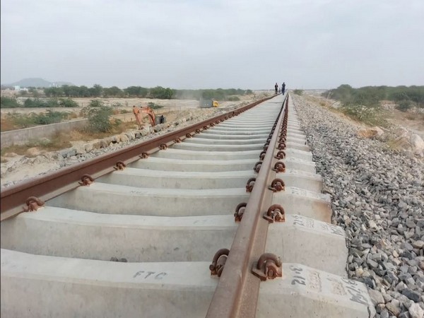 India's first dedicated fast railway trial track