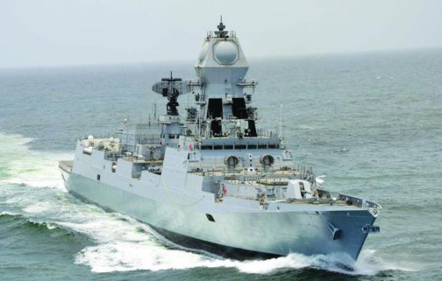 Indian Navy Ship Rushe