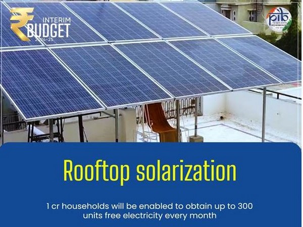 Budget'24: One Cr Households To Obtain 300 Units Free Rooftop Solar Power