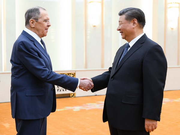 China Xi Jinping Russian Foreign Minister Sergey Lavrov