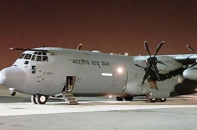 IAF Plane Brings Bodies Of Kuwait Victims