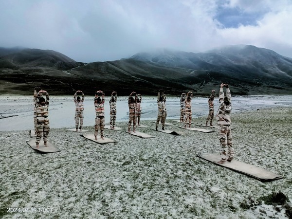 10th International Yoga Day Ladak Army