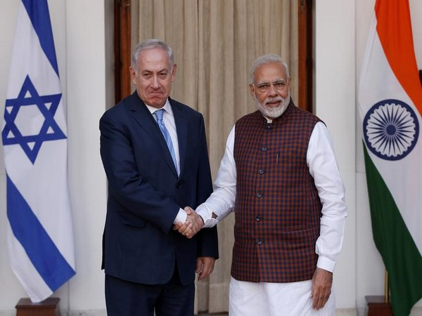 Israel's PM Benjamin Netanyahu Modi