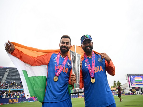 T20 World Cup trophy Rohit Sharma