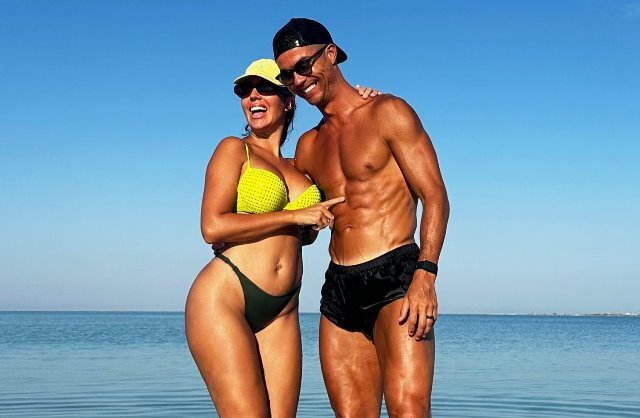 Christiano Ronaldo Vacation Pics