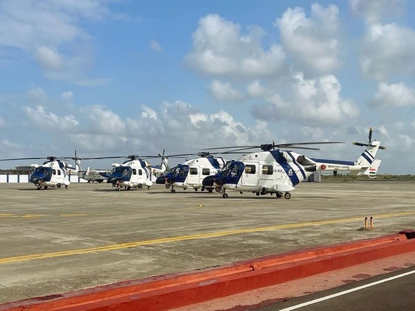 The Indian Coast Guard (ICG)'s aircraft and hovercrafts