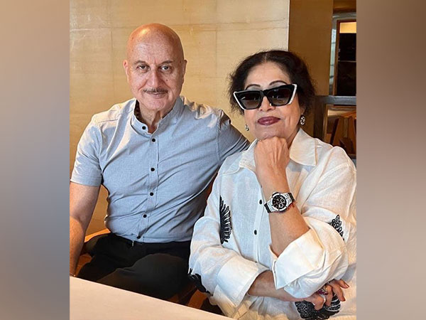 Anupam Kher and Kirron Kher