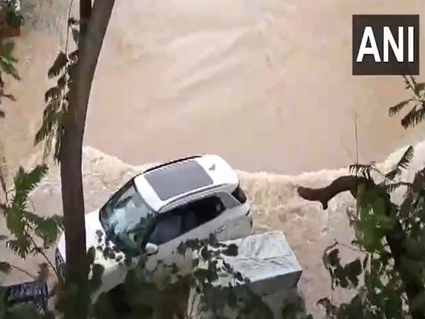 Heavy rain Vijayawada in Andhra Pradesh