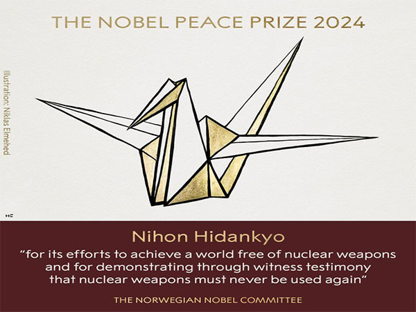 Nobel Peace Prize for 2024 to Nihon Hidankyo