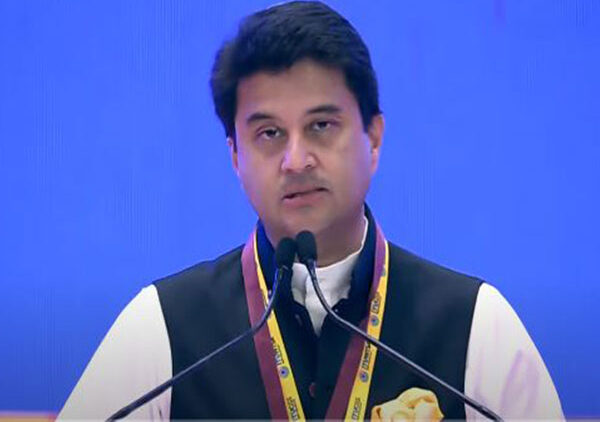 Indian Mobile Congress 2024 (IMC) Union Telecom Minister Jyotiraditya M. Scindia